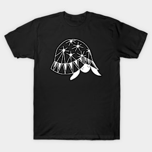 Turtle Funny Nursery Cartoon Hand Drawing T-Shirt